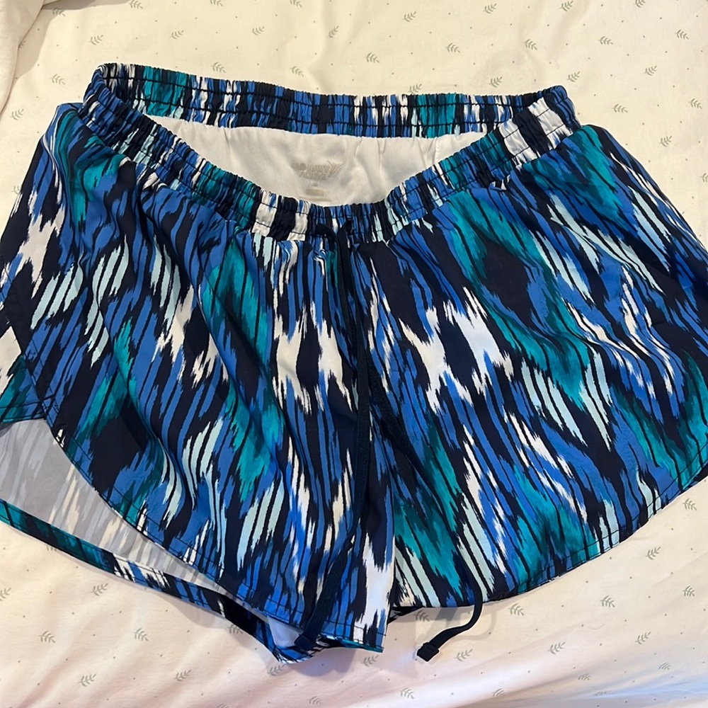 Old navy blue running shorts